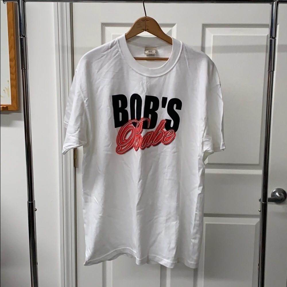 BOBs Babe Tee Lee Ringspun Woman’s Large D2